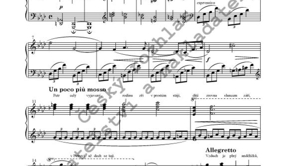 Josef Bohuslav Foerster - Tři Vánoční melodramy, op. 155, 111, 162