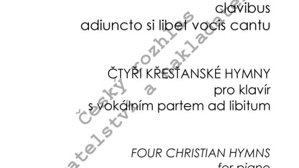 Jan Novák - IV Hymni christiani