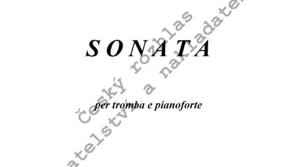 Jiří Mittner - Sonata per tromba e pianoforte