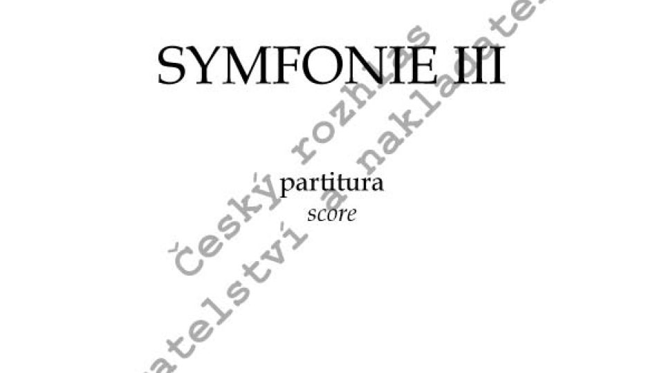 Iša Krejčí - Symfonie č. 3