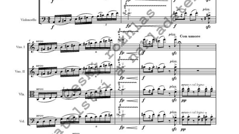 Vítězslava Kaprálová - Smyčcový kvartet č. 1, op. 8