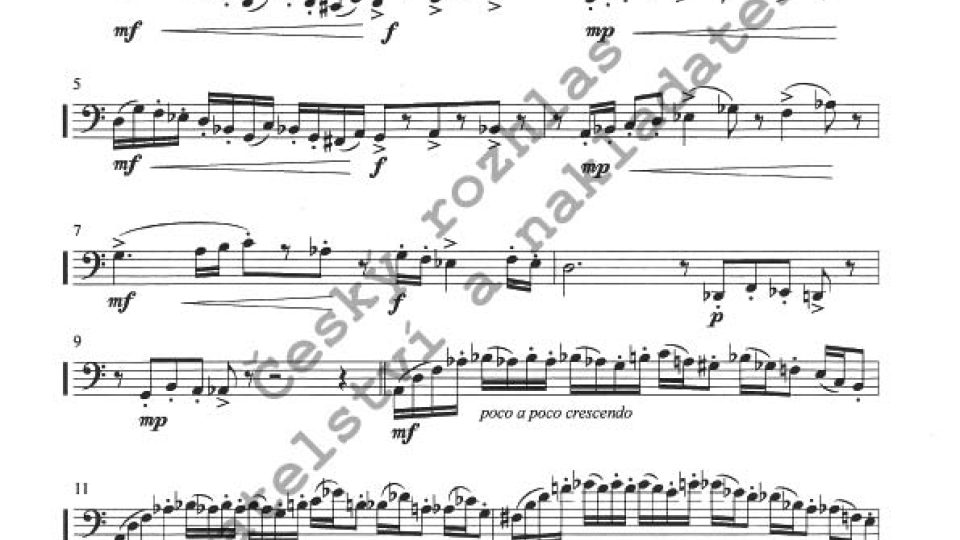 Miloš Vacek - Capriccio pro fagot solo