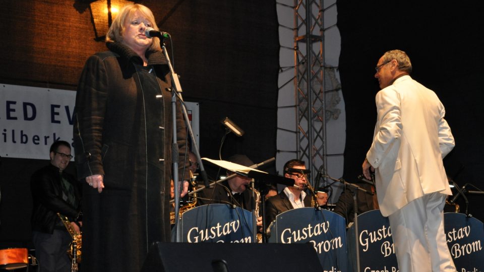 Koncert Rozhlasového Big Bandu Gustava Broma na brněnském Špilberku 31. května 2013