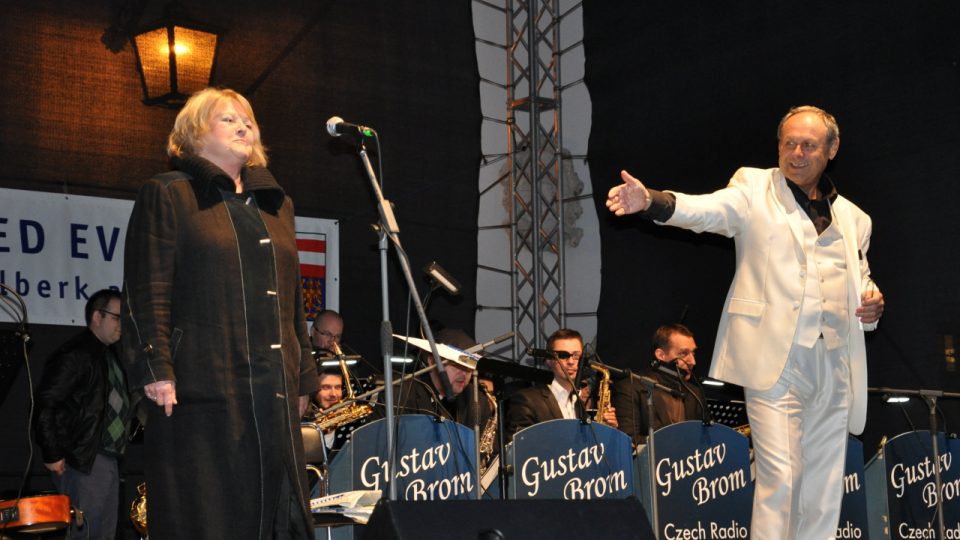 Koncert Rozhlasového Big Bandu Gustava Broma na brněnském Špilberku 31. května 2013