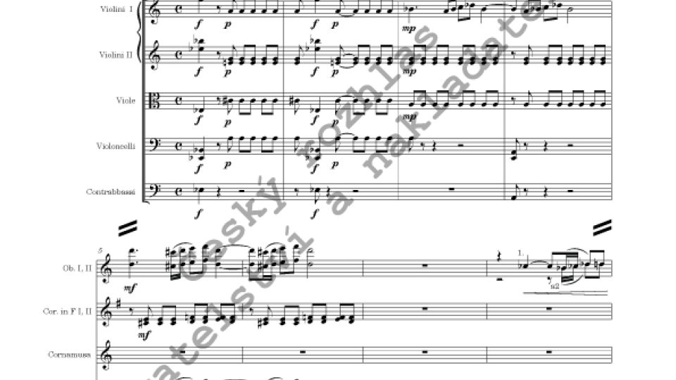 Concertino pro dudy a orchestr Es dur - František Domažlický