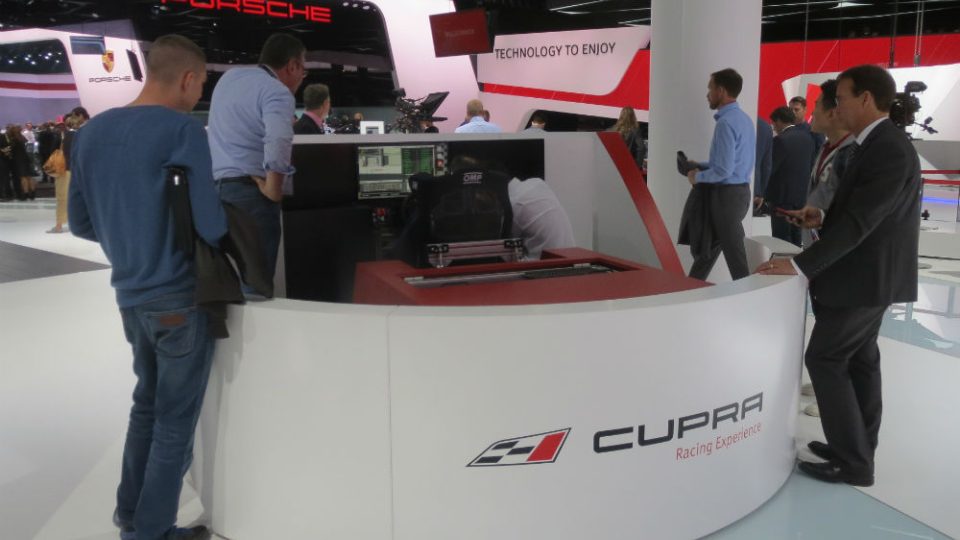 Simulátor Seat Cupra cupu 2