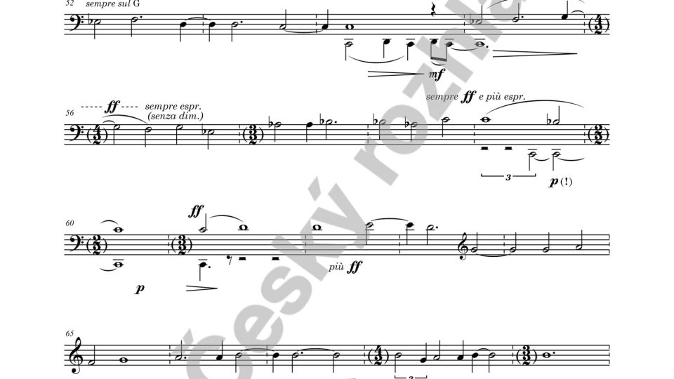 Sonáta č. 2 pro sólové violoncello - Pavel Zemek