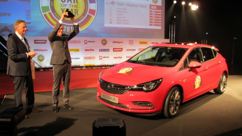Radost automobilky -Vítězný Opel Astra