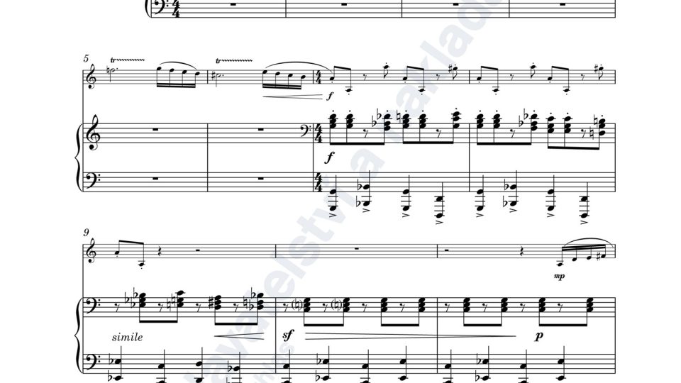 Scherzi pastorali pro klarinet (nebo basklarinet) a klavír - Jan Novák