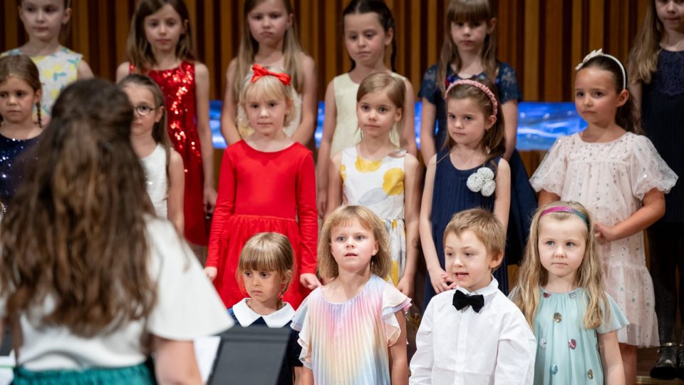 Dětský pěvecký sbor Českého rozhlasu | foto: Khalil Baalbaki, Český rozhlas Dětský pěvecký sbor Českého rozhlasu