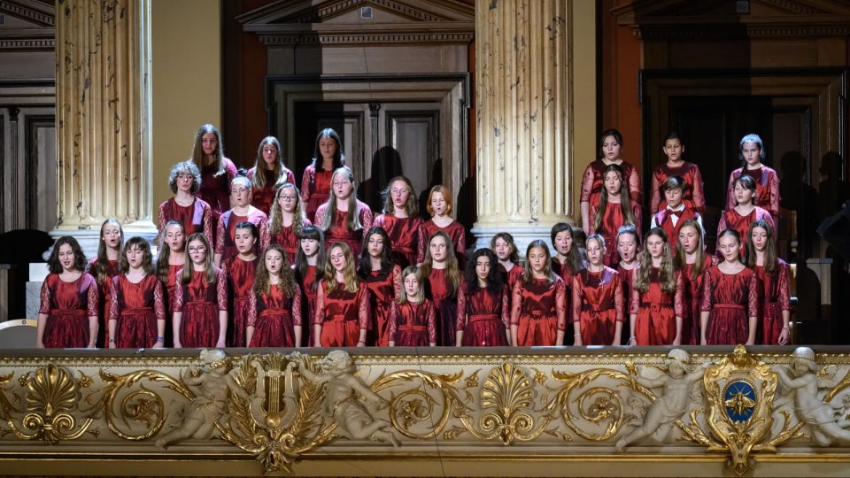 Dětský pěvecký sbor Českého rozhlasu na Dvořákově Praze