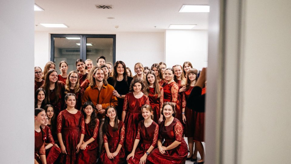Dětský pěvecký sbor a Muzikál expres | foto: Matěj Komár, Český rozhlas Dětský pěvecký sbor a Muzikál expres