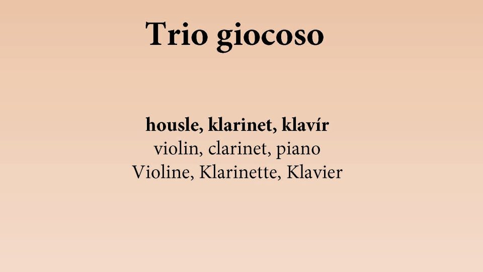 Ivan Kurz: Trio giocoso