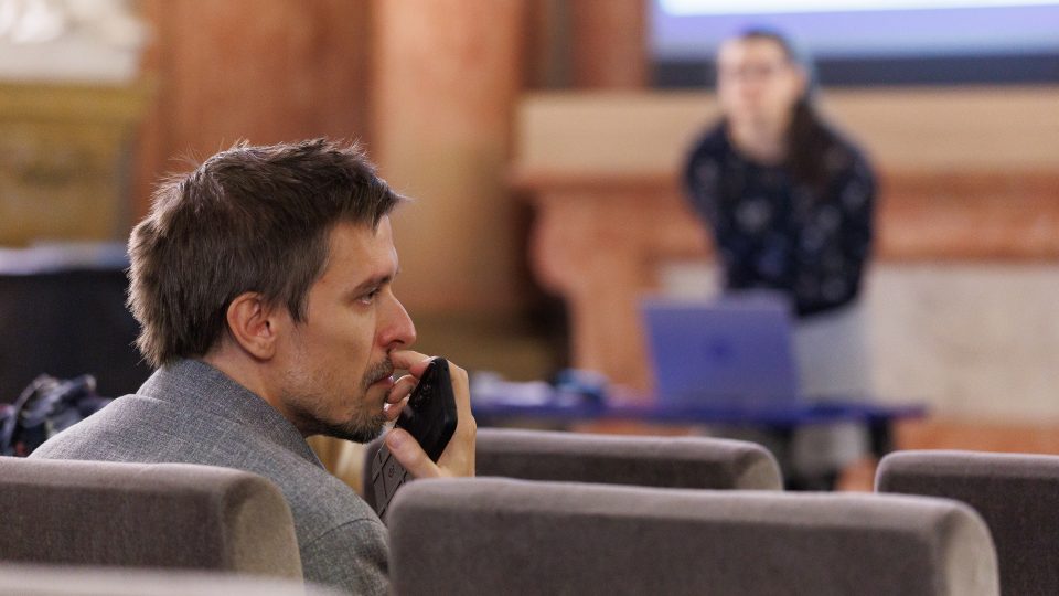 Zvuk, který nestárne aneb Archiv v podcastovém světě (Tomáš Dufka) | foto: Jiří Šeda, Český rozhlas Zvuk, který nestárne aneb Archiv v podcastovém světě (Tomáš Dufka)