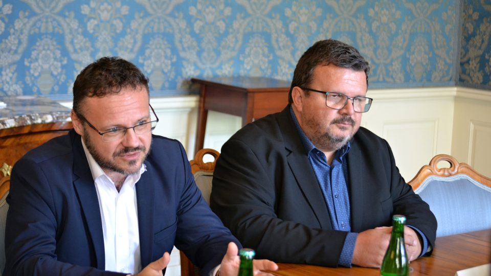 Generální ředitel René Zavoral a ředitel Jan Menger | foto: Jana Zechmeisterová, Ministerstvo kultury Generální ředitel René Zavoral a ředitel Jan Menger