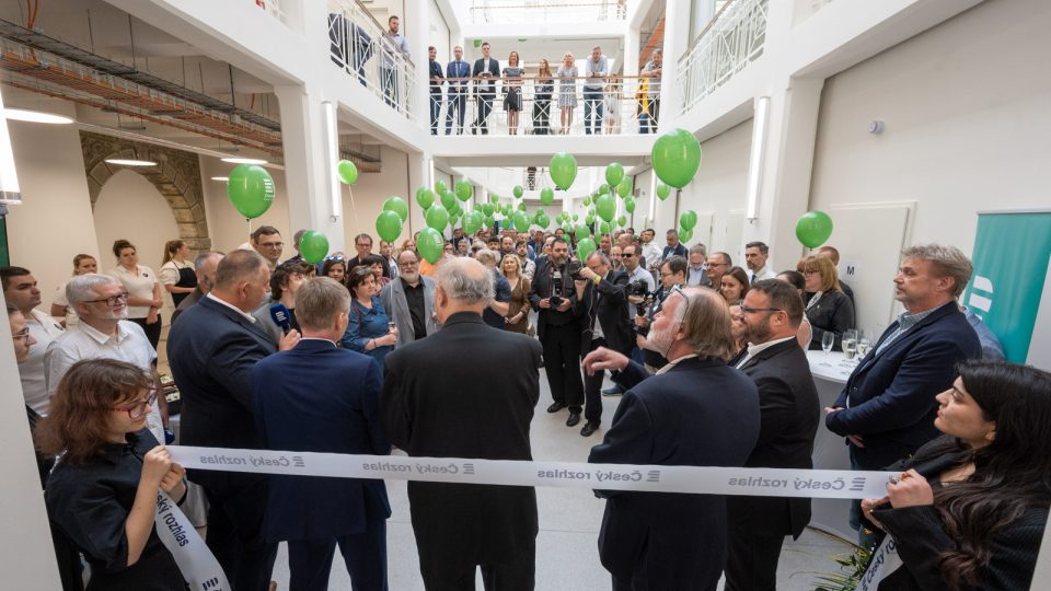 Slavnostní otevření nové budovy Českého rozhlasu Olomouc