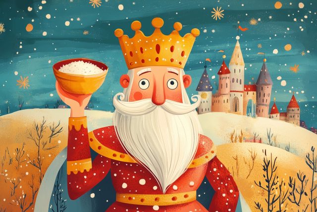 Dojde králi,  jak důležitá je sůl? | foto: AI Midjourney